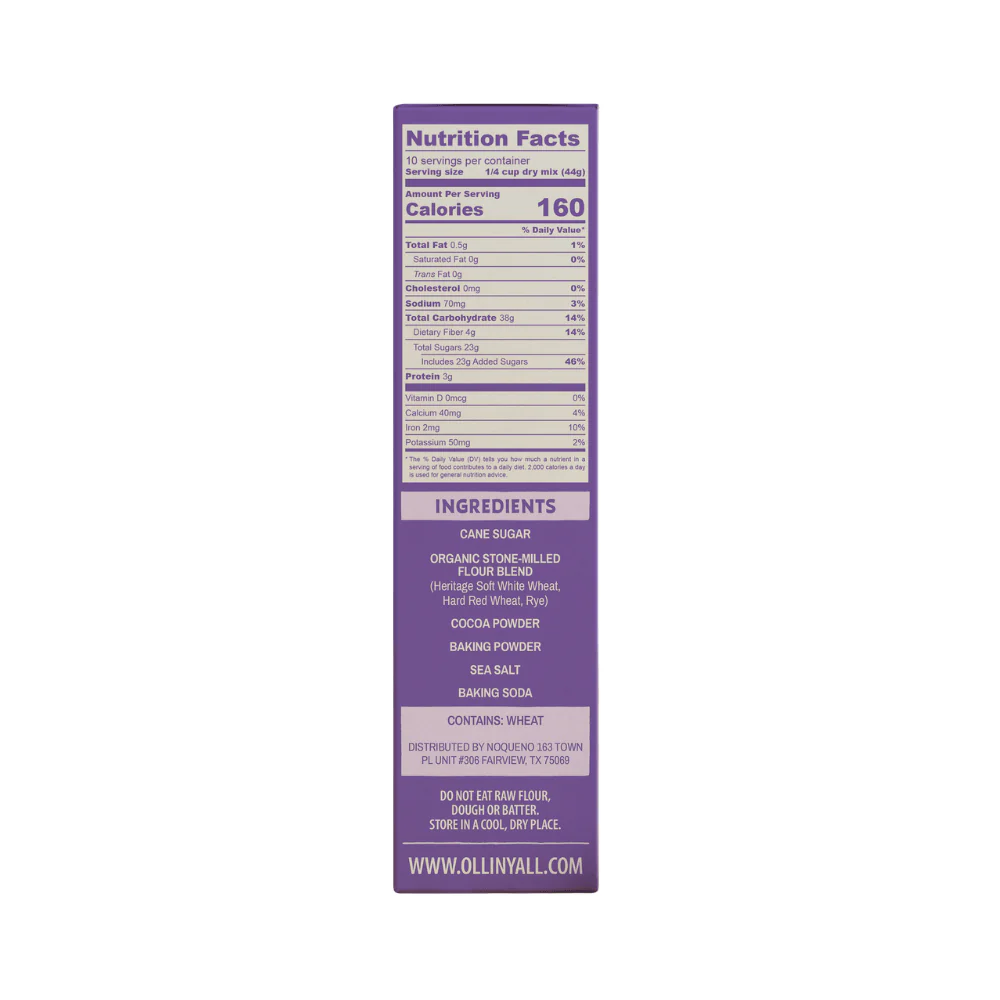 "Anyday" Stone-Milled Heritage Grain Chocolate Cake Mix - Image 3