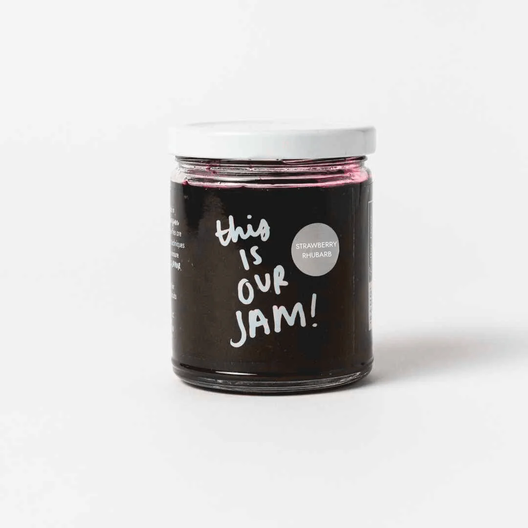 Bang Bang Strawberry Rhubarb Jam