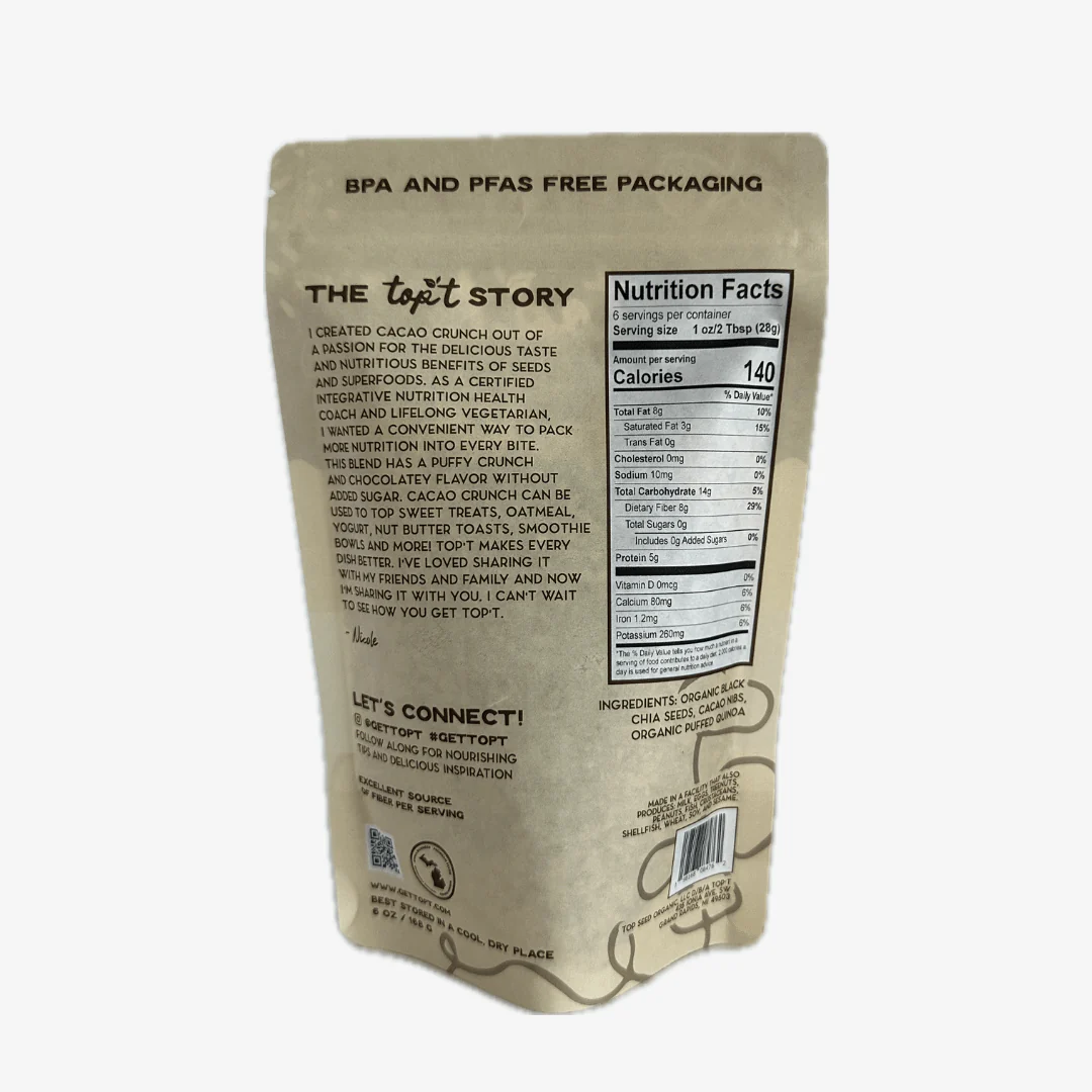 Cacao & Chia Seed Topping - Image 4