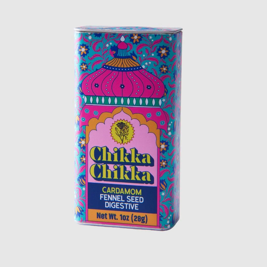 Chikka Chikka Fennel Seed Digestive Tin - Cardamom