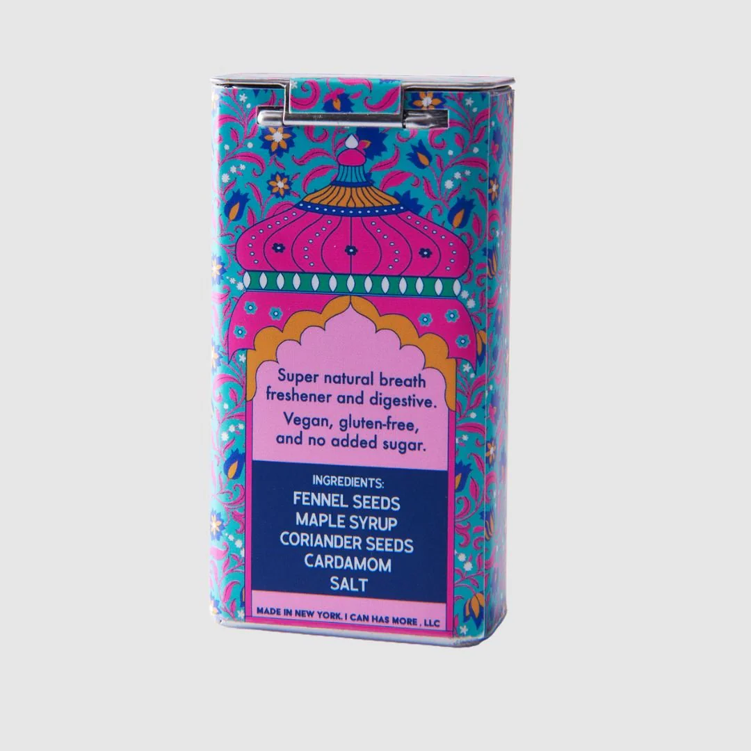 Chikka Chikka Fennel Seed Digestive Tin - Cardamom - Image 3