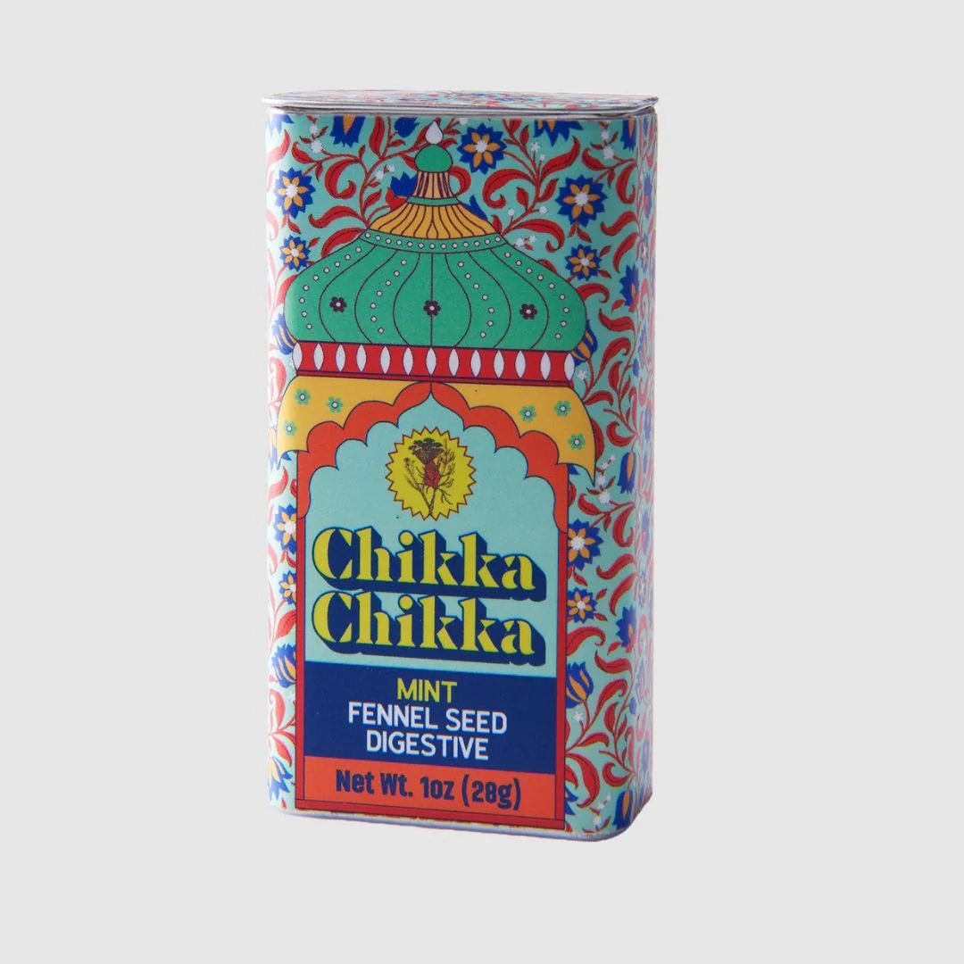 Chikka Chikka Fennel Seed Digestive Tin - Mint