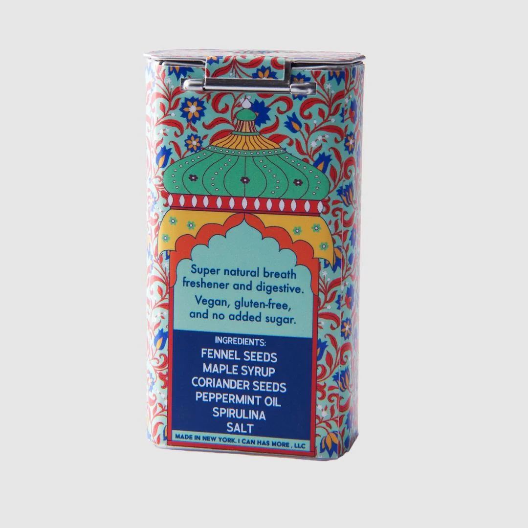 Chikka Chikka Fennel Seed Digestive Tin - Mint - Image 3