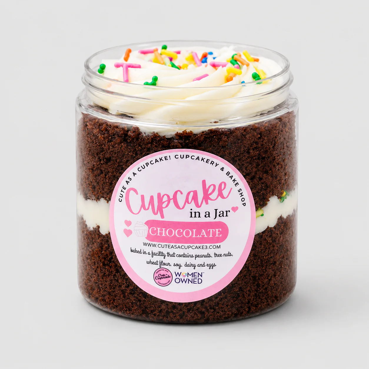 Chocolate Cupcake in a Jar