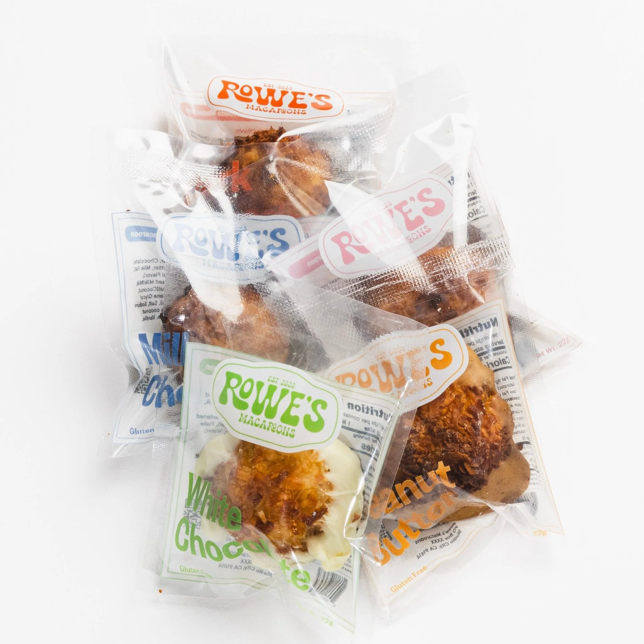 Mixed Dipped Coconut Macaroons – Variety 12-Pack - Image 2