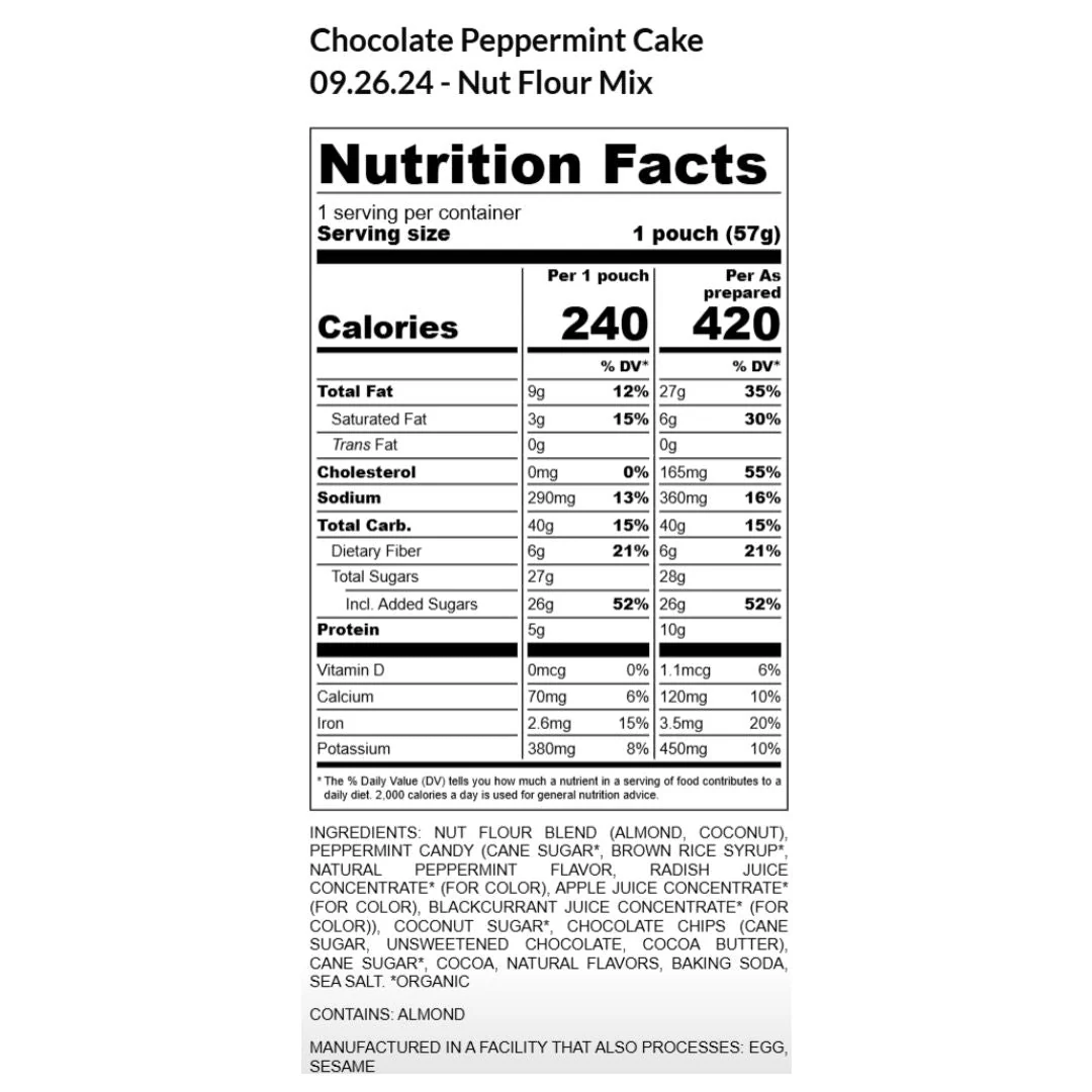 Chocolate Peppermint Mug Cake Mix - Image 3