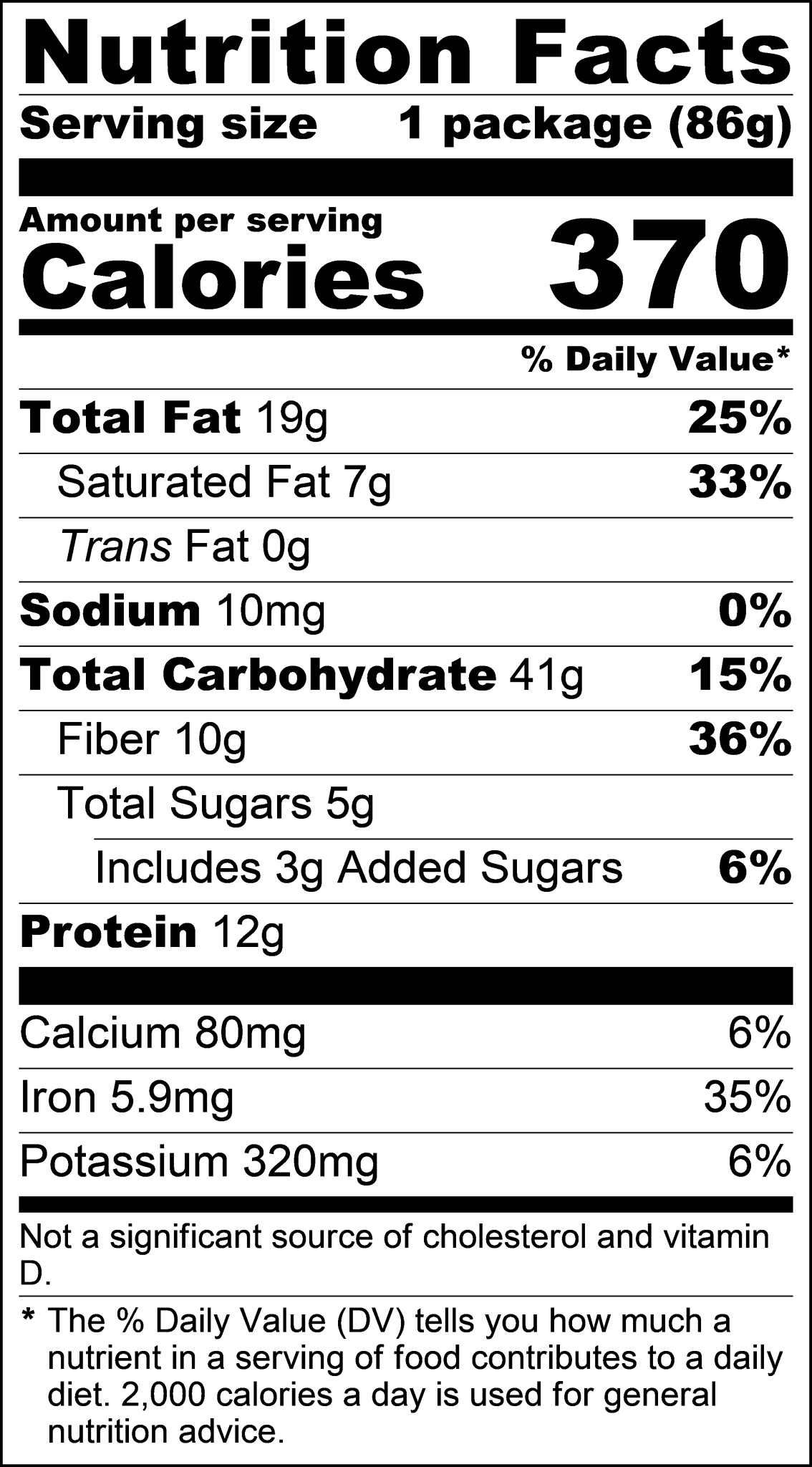 Cinnamon Nut Instant Oatmeal - Image 3
