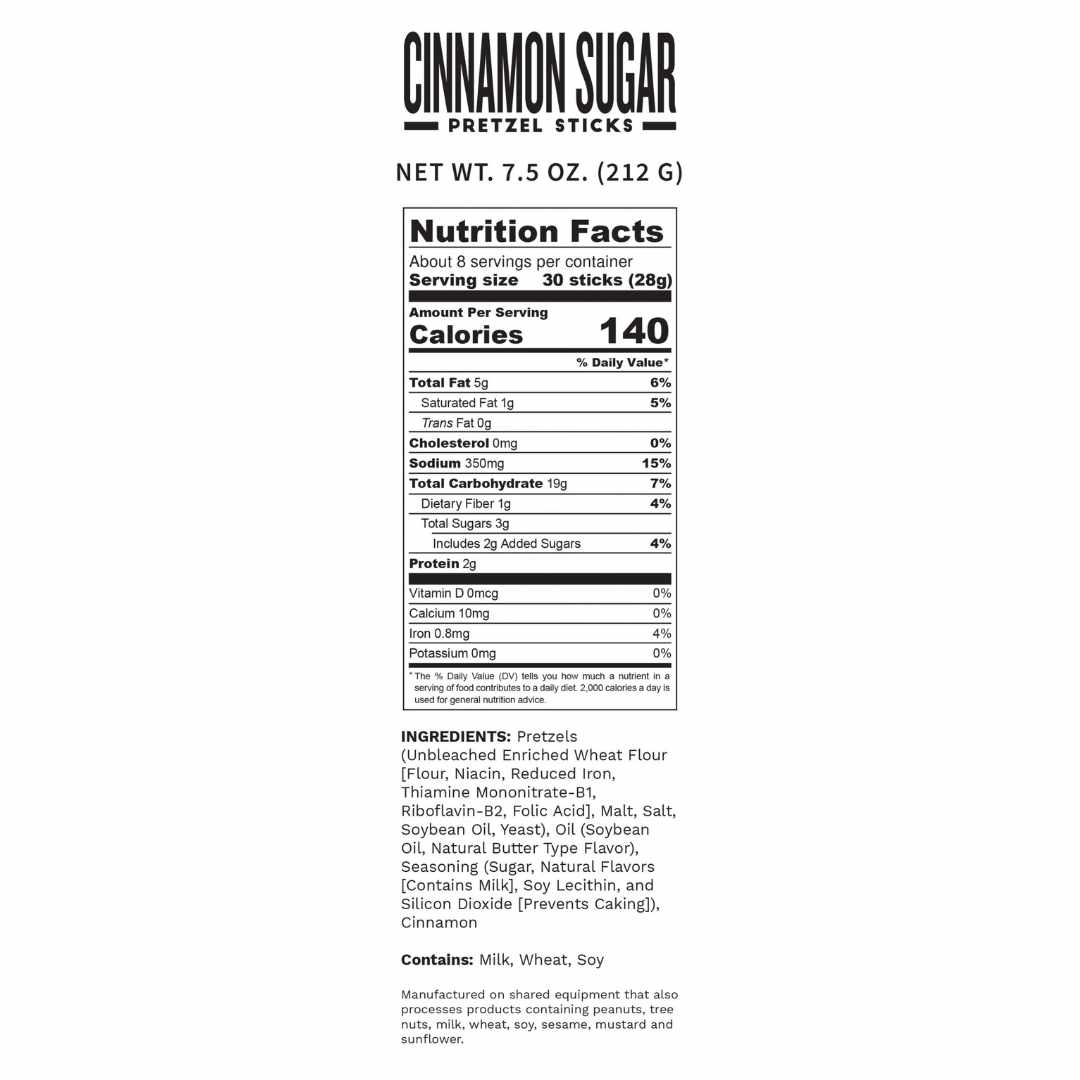 Cinnamon Sugar Seasoned Pretzels - Image 3