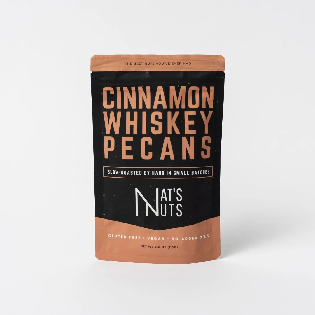 Cinnamon Whiskey Pecans