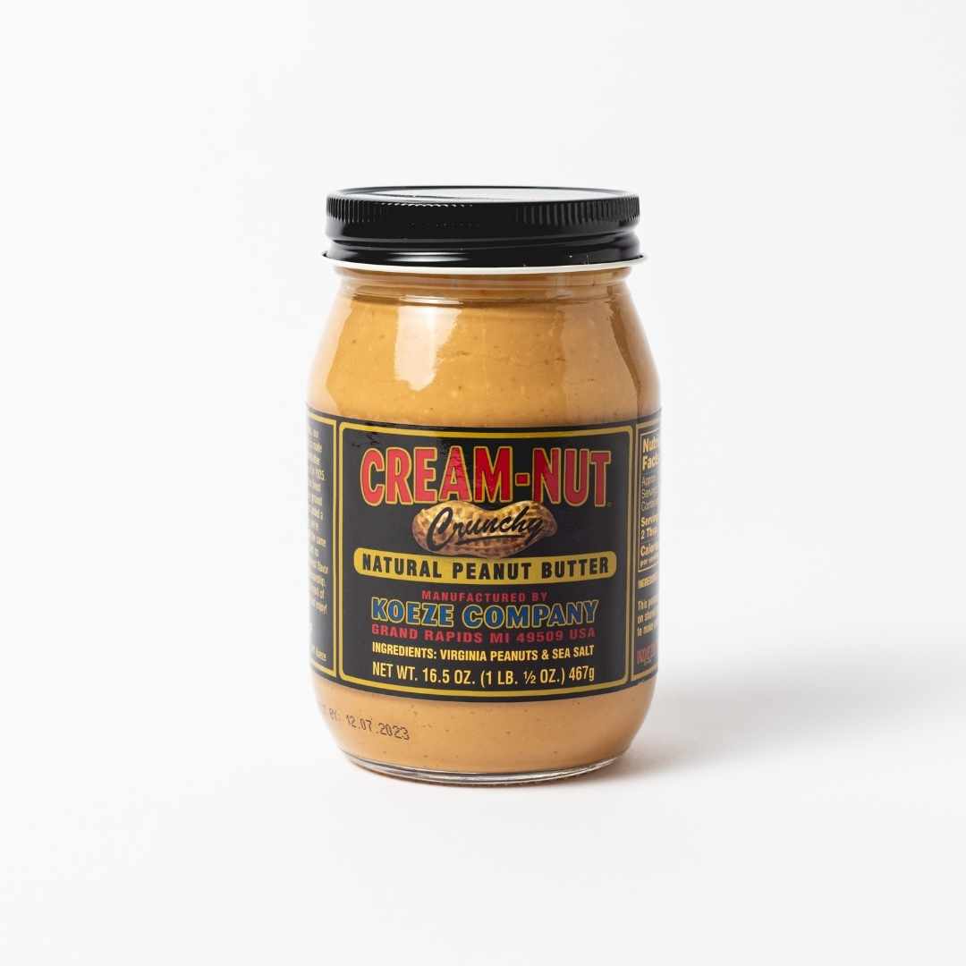 Cream-Nut Crunchy Natural Peanut Butter