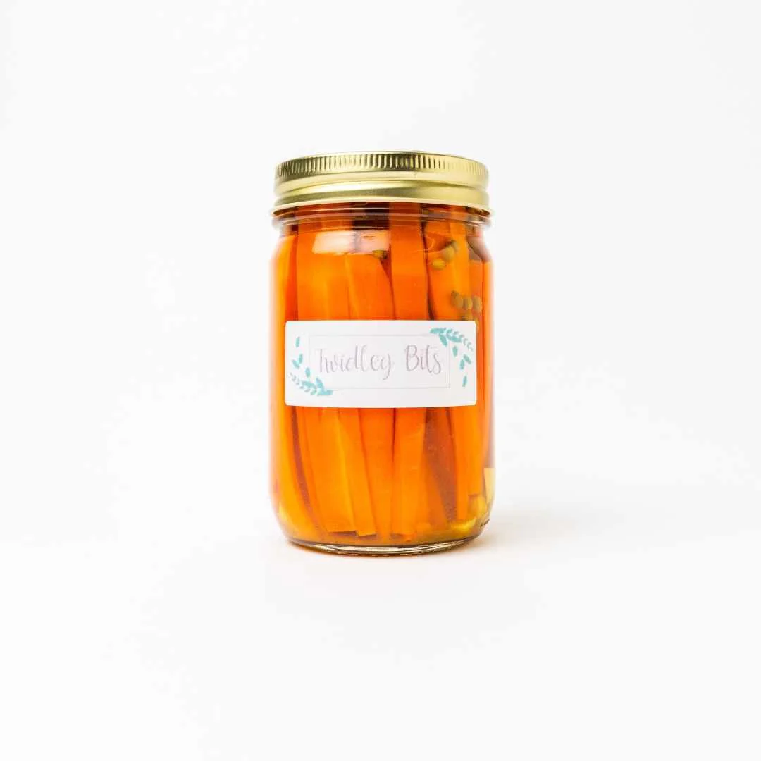 Curried Carrot Pickles