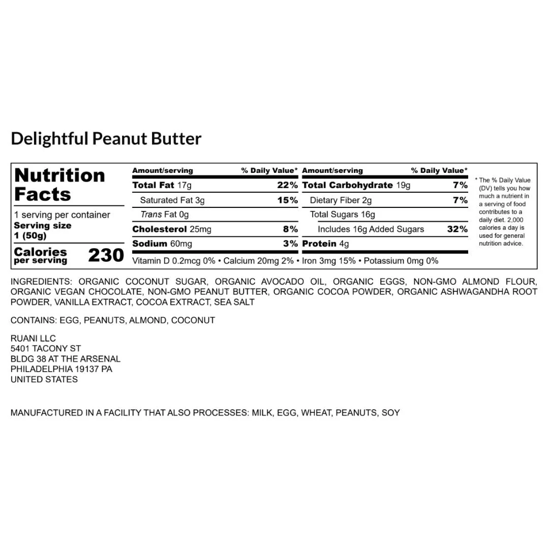 Delightful Peanut Butter Brownie - Image 4