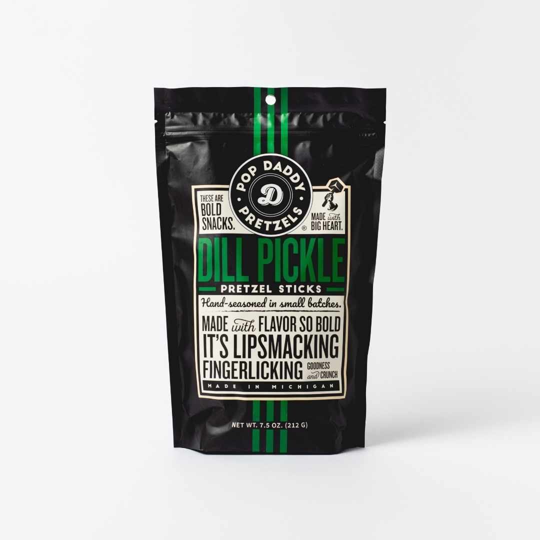 Dill Pickle Seasoned Pretzels