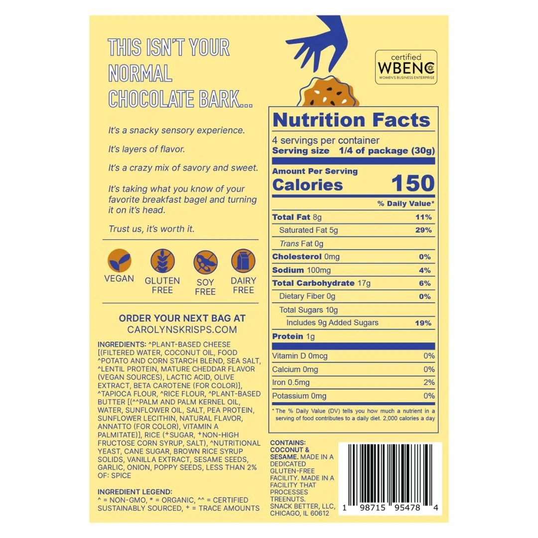 Everything Bagel Chocolate Snack Bark - Image 4