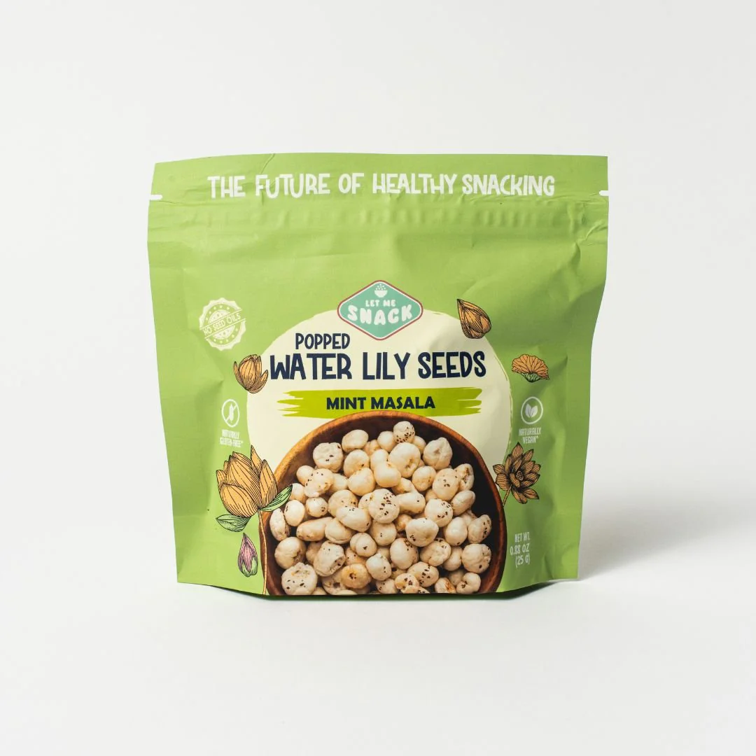 Popped Water Lily Seeds - Mint Masala