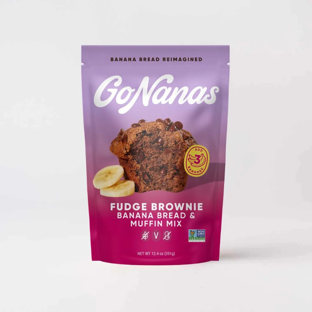 Fudge Brownie Gluten-Free Banana Bread