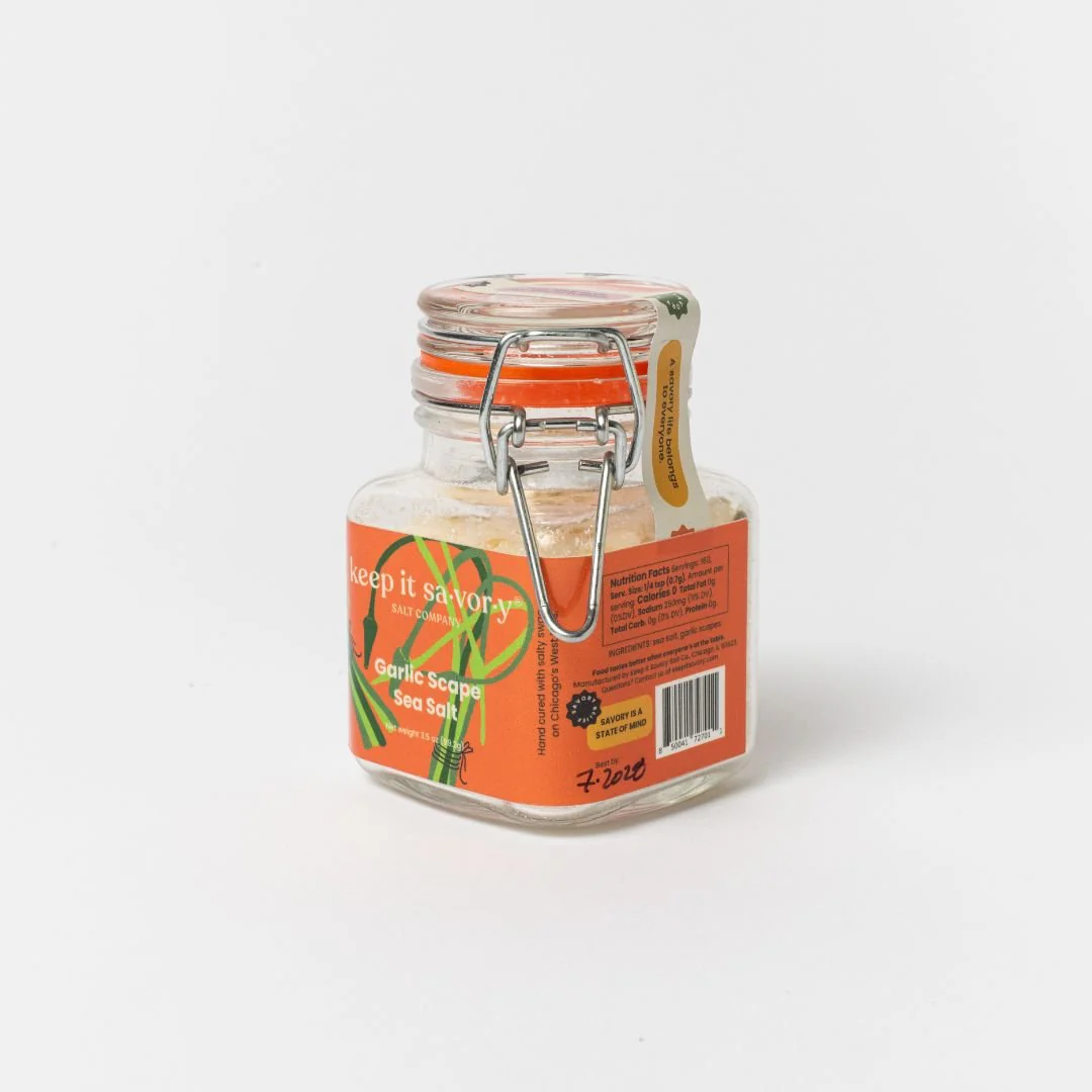 Garlic Scape Sea Salt