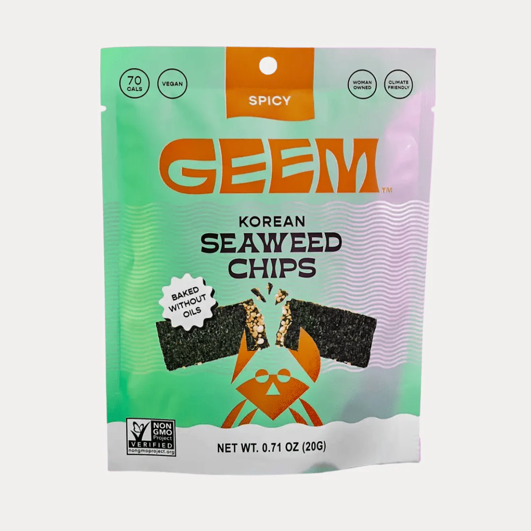 Spicy Korean Seaweed Chips