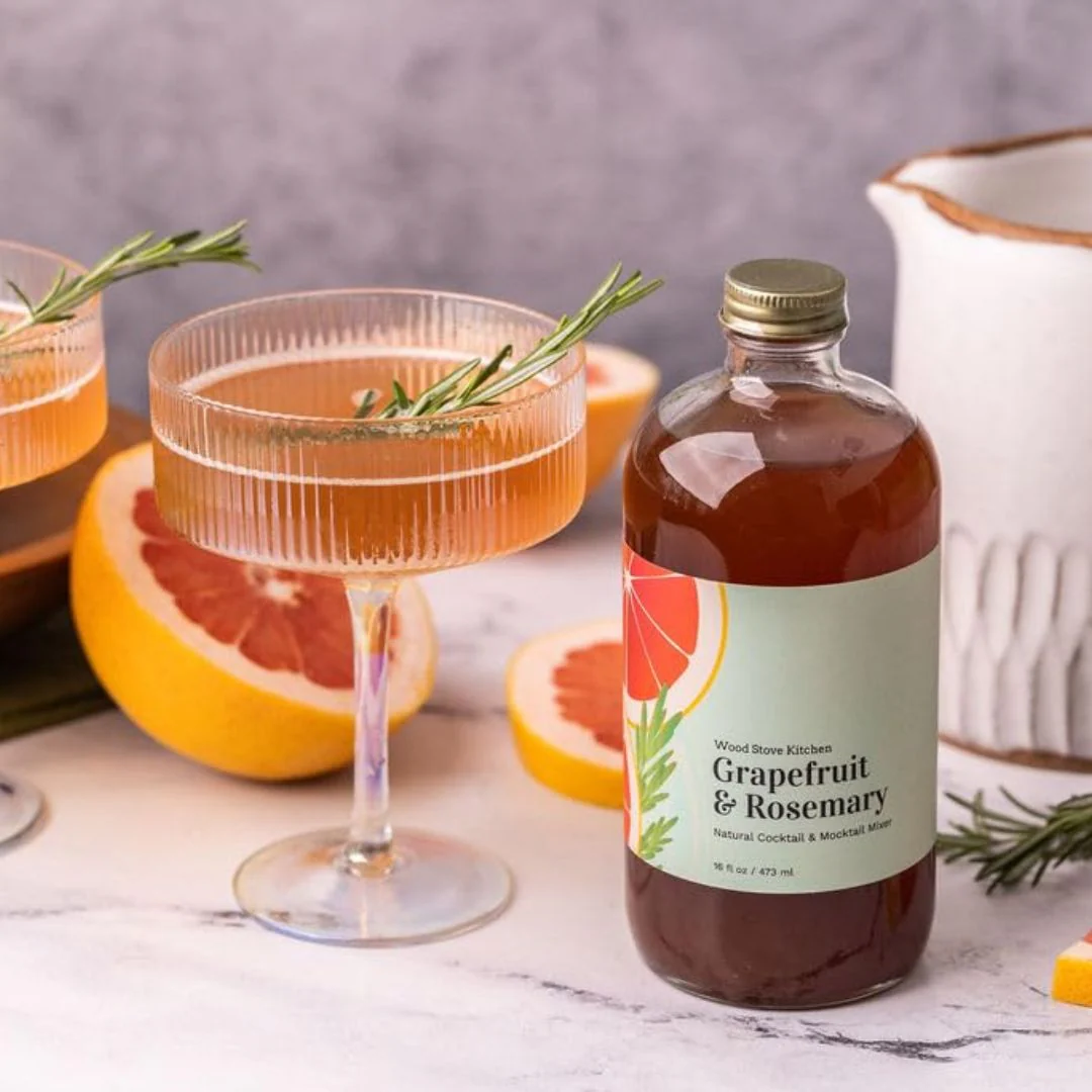 Grapefruit & Rosemary Cocktail and Mocktail Mixer - Image 2