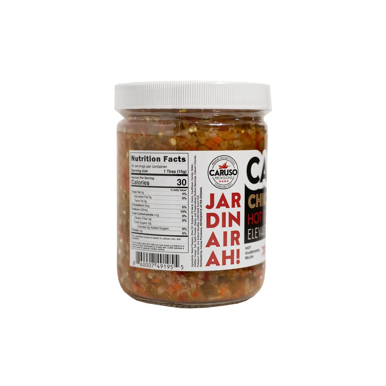 Hot Giardiniera Relish (Chicago Caviar) - Image 3