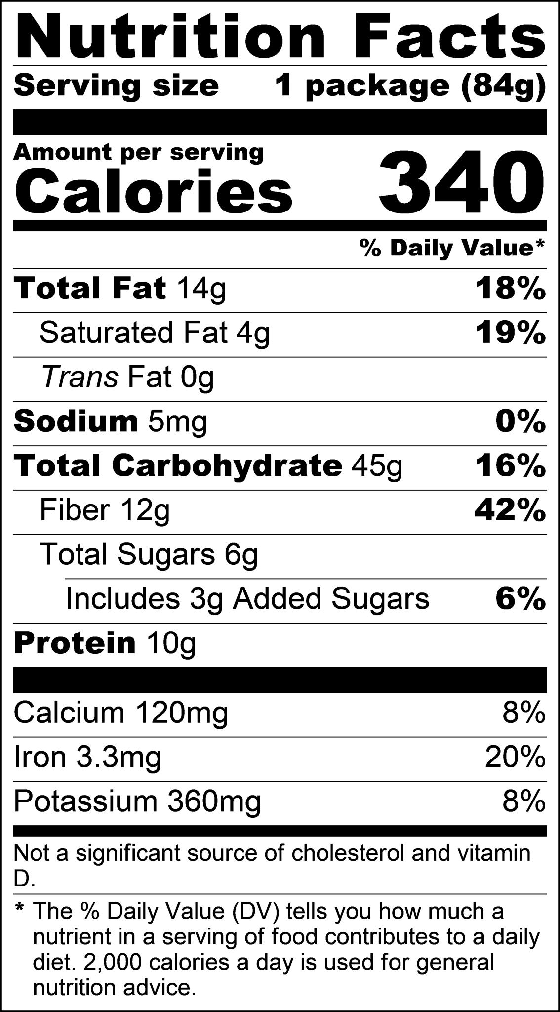 Açaí & Chia Seed Instant Oatmeal - Image 3