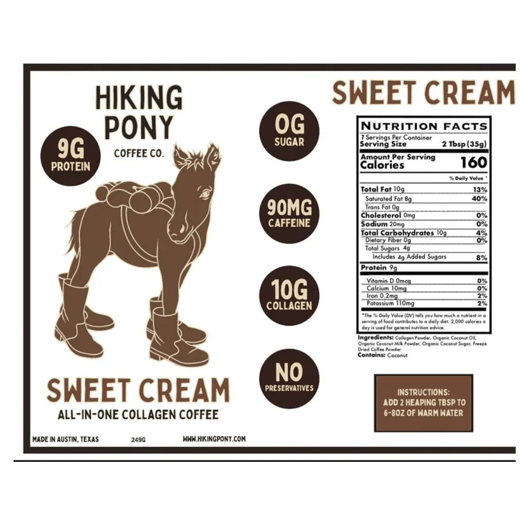 Instant Collagen Coffee - Sweet Cream - Image 2