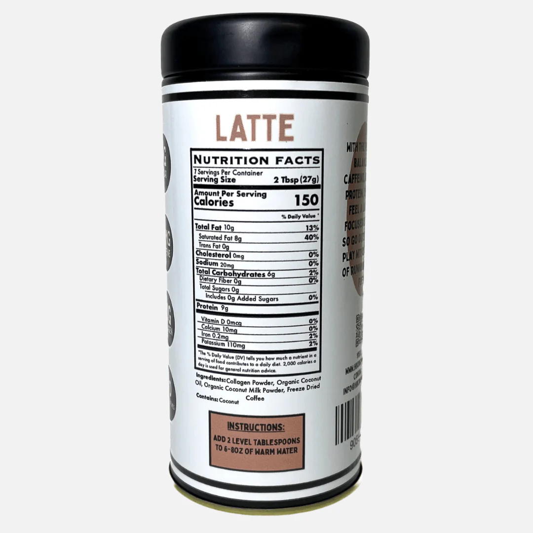 Instant Collagen Coffee - Latte - Image 2