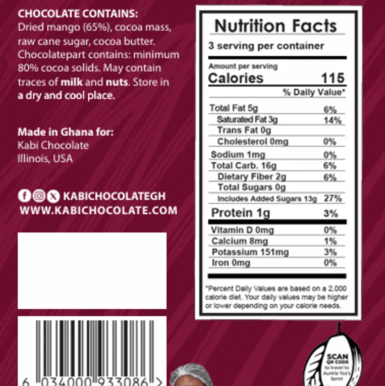 Kabi Chocolate Dipped Mango - Image 4