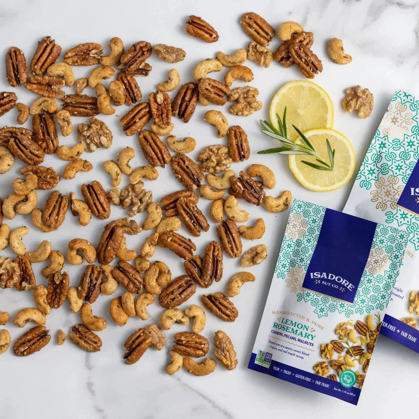 Lemon Rosemary Mixed Nuts - Image 2