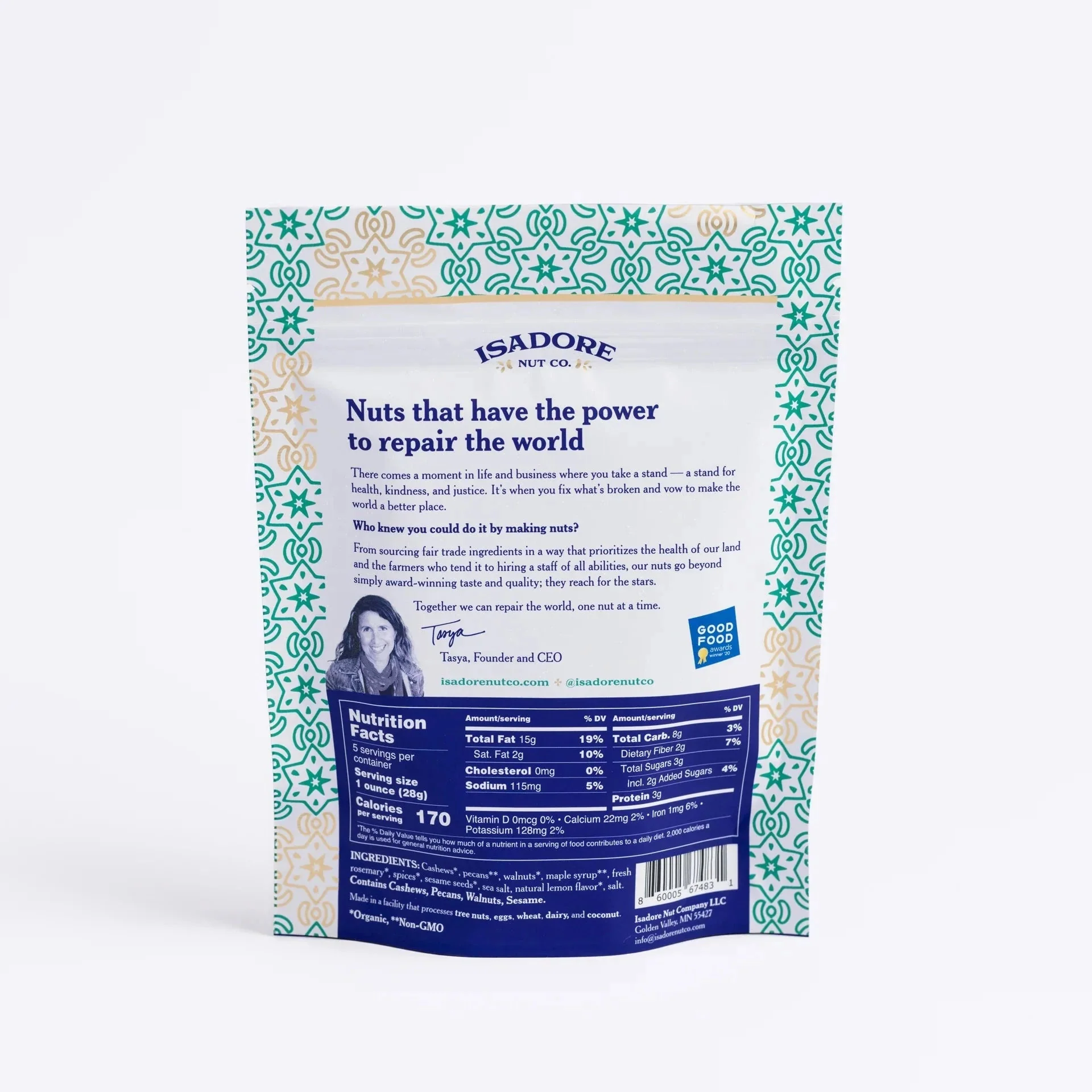 Lemon Rosemary Mixed Nuts - Image 3