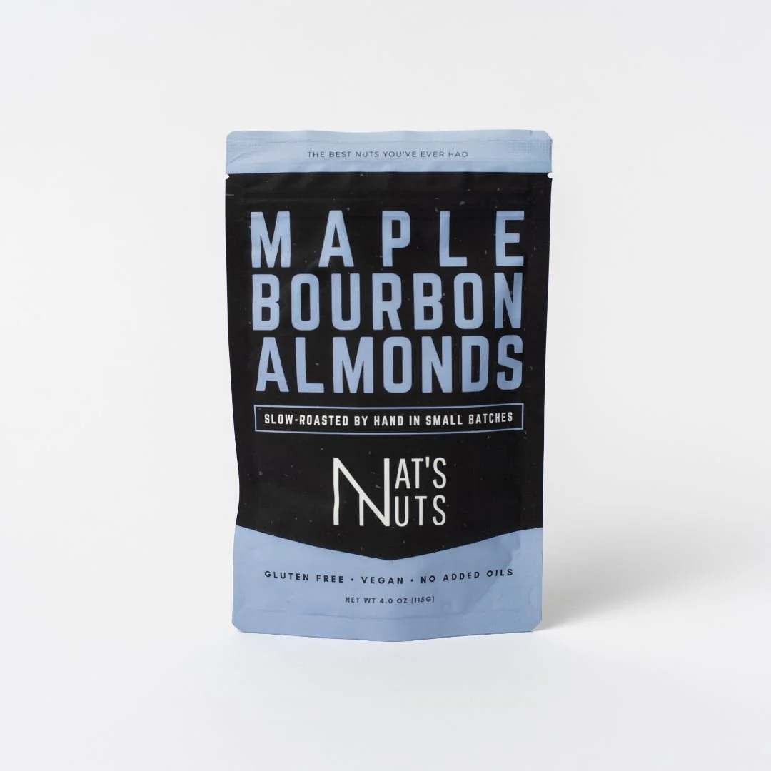 Maple Bourbon Almonds
