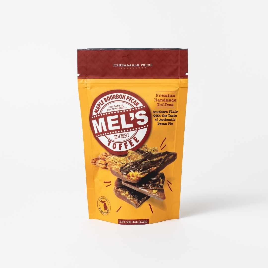 Maple Bourbon Pecan Toffee