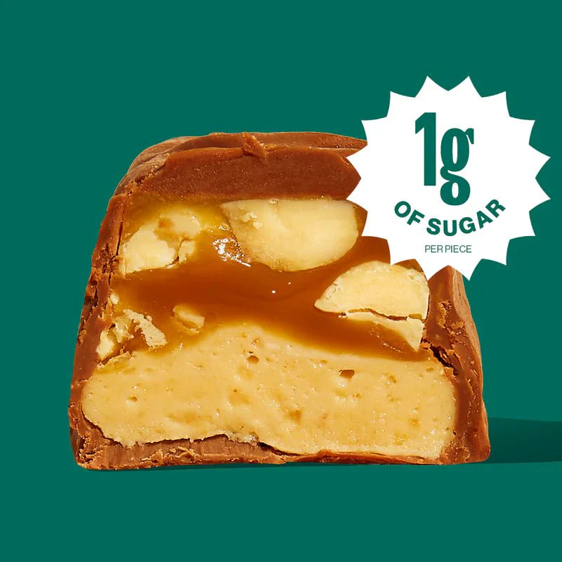 Oat Milk Chocolate Peanut Nougat Bars - Image 2