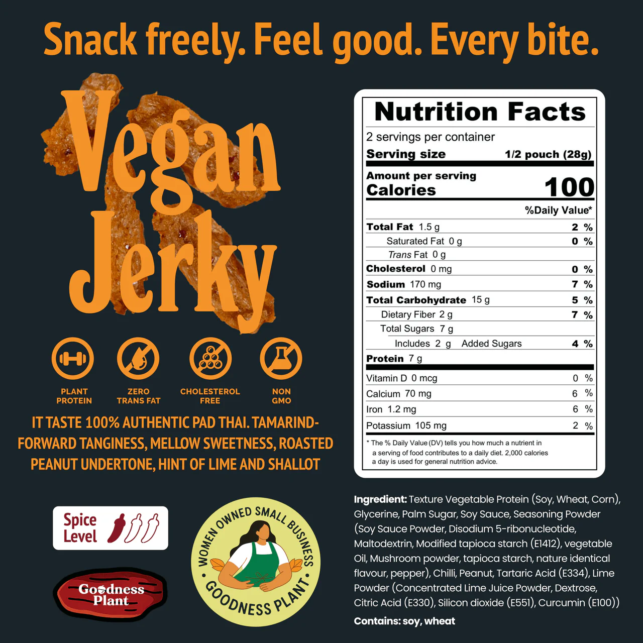 Pad Thai Meatless Jerky - Image 5