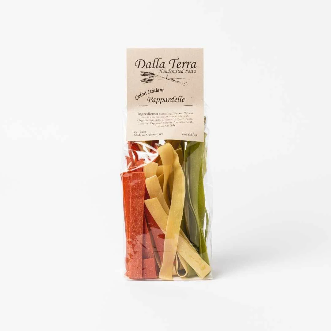 Tri-Color Pappardelle