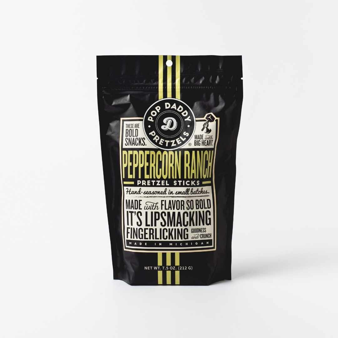 Peppercorn Ranch Seasoned Pretzels