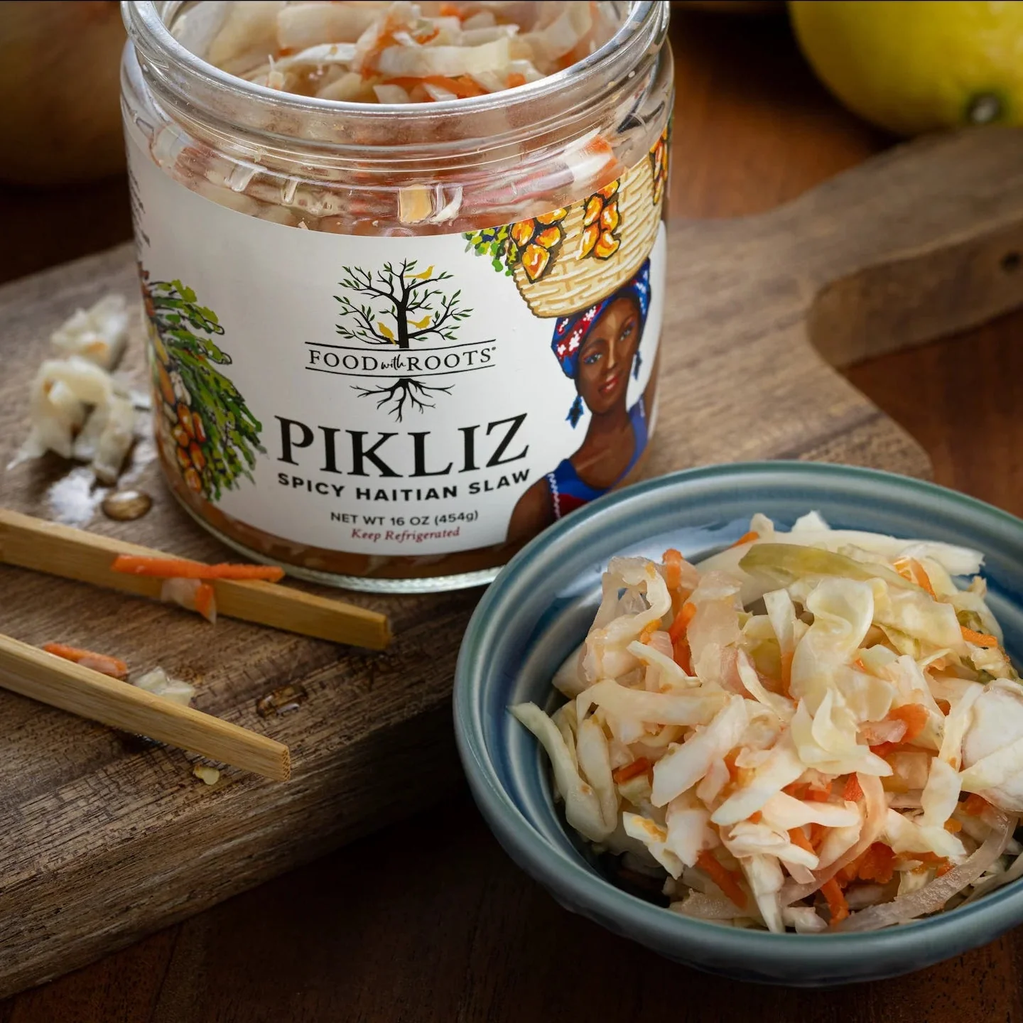 Pikliz Spicy Haitian Slaw - Image 2