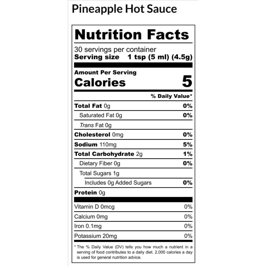 Pineapple Hot Sauce - Image 2