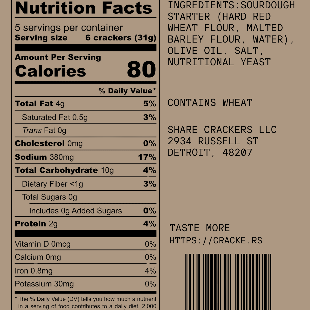Plainish Sourdough Crackers - Image 3