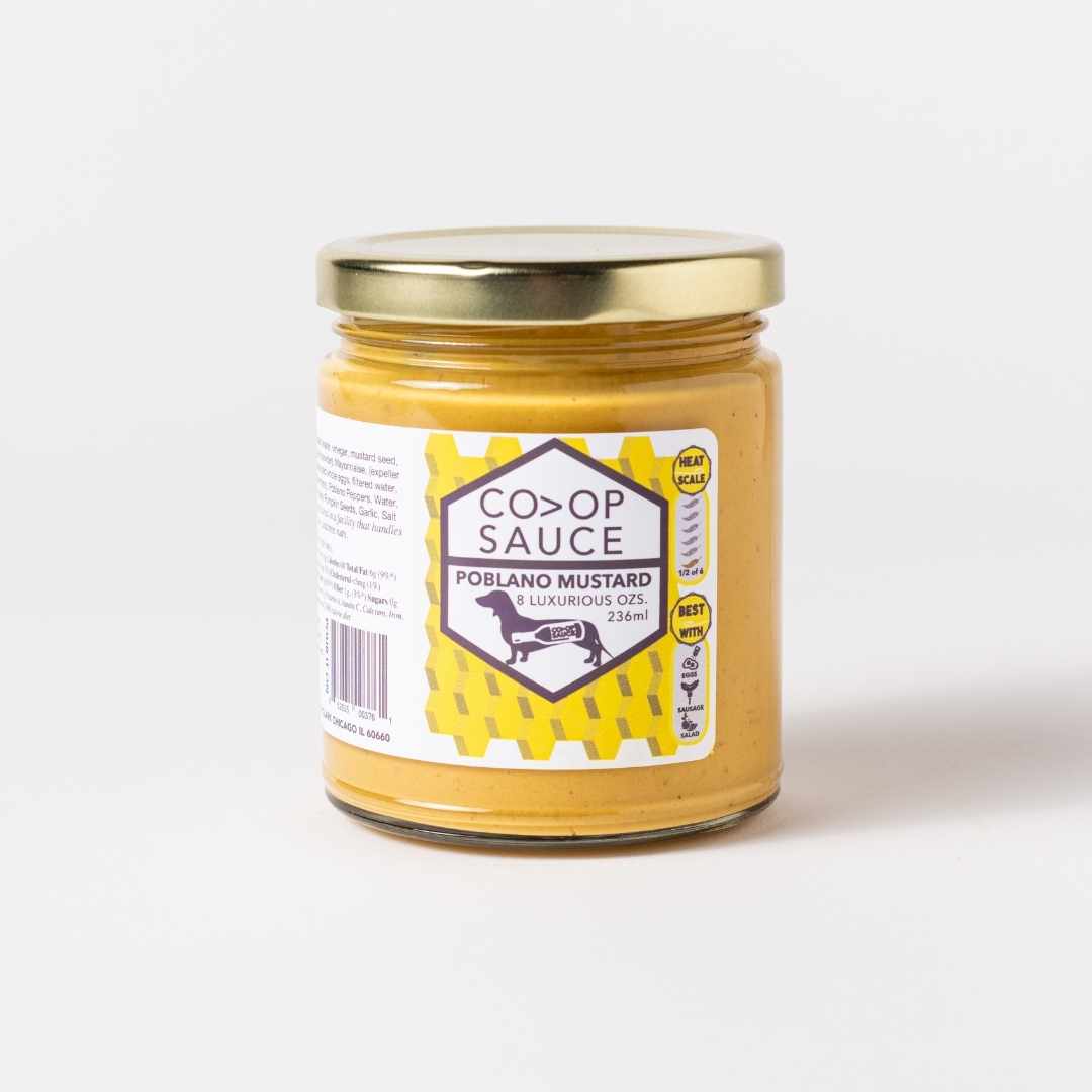 Poblano Mustard
