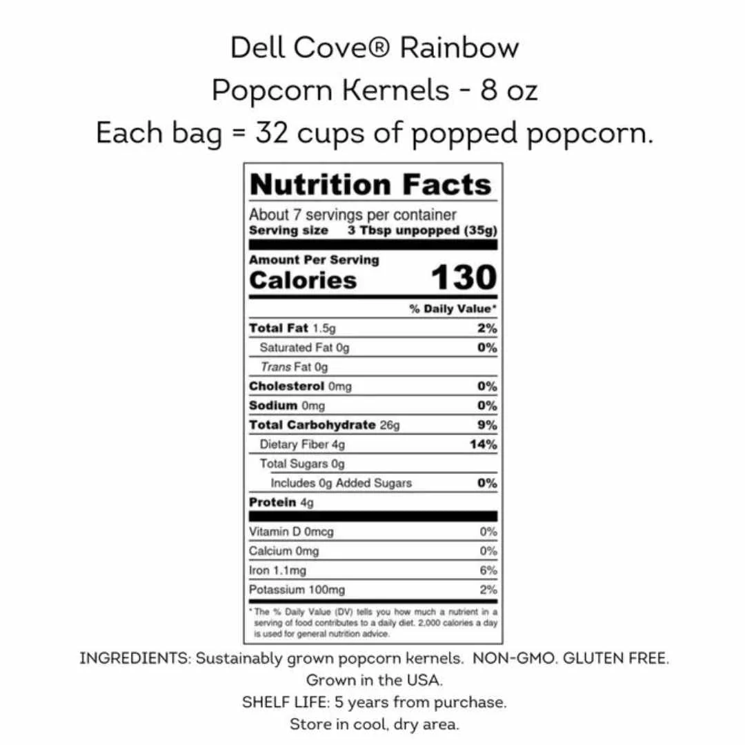 Rainbow Popcorn Kernels - Multi Colored Popcorn - Image 2