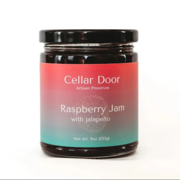 Raspberry Jam with Jalapeno