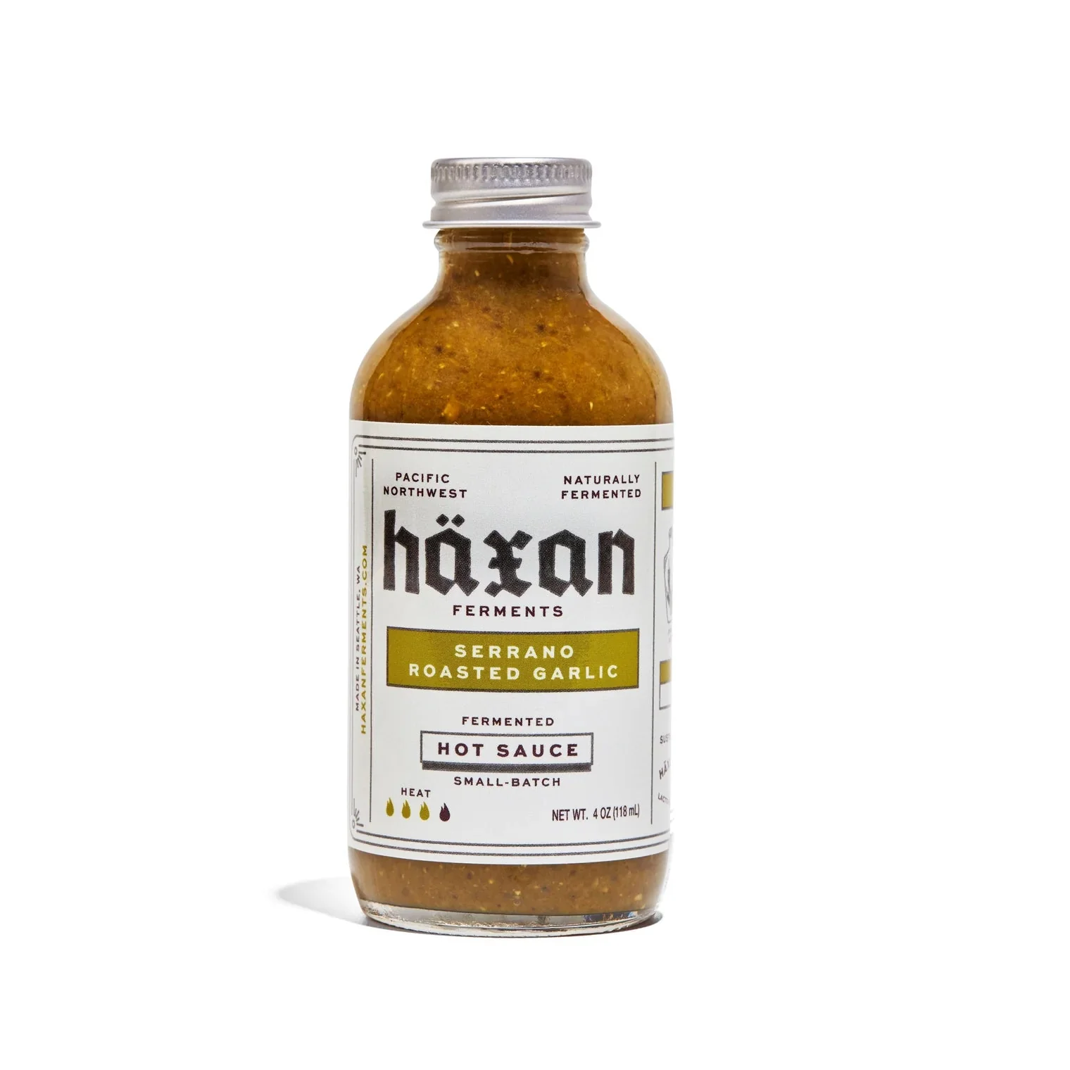 Serrano Roasted Garlic Hot Sauce - Image 4