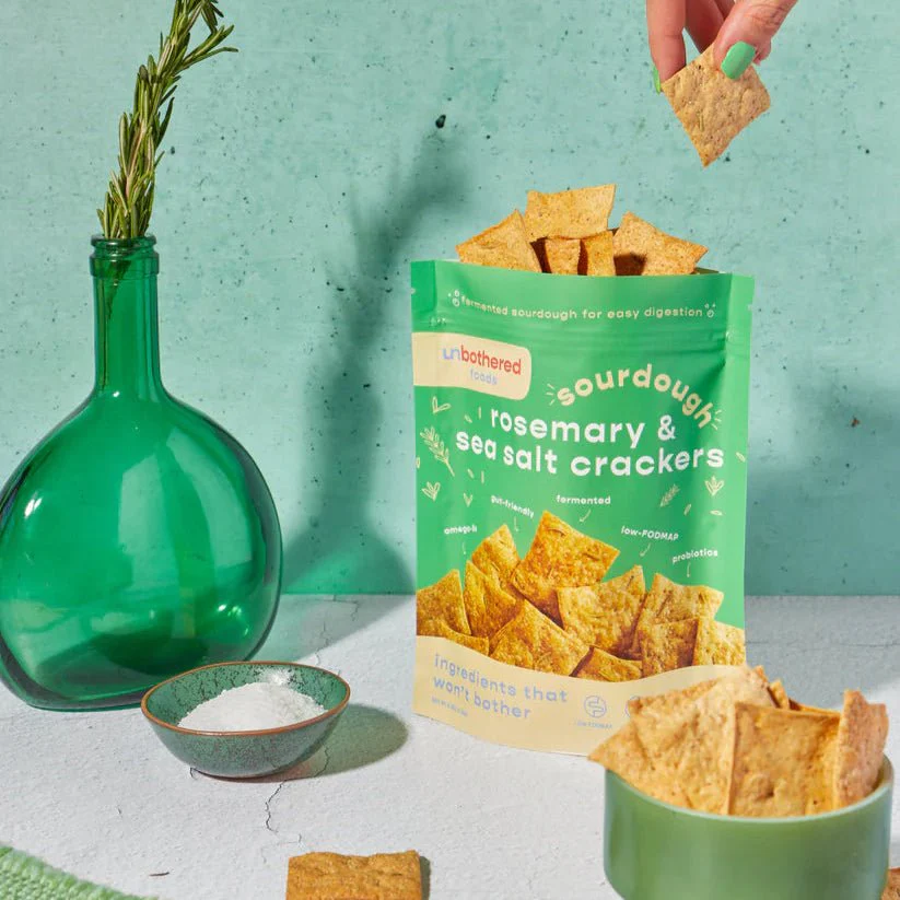Sourdough Rosemary & Sea Salt Crackers - Image 2