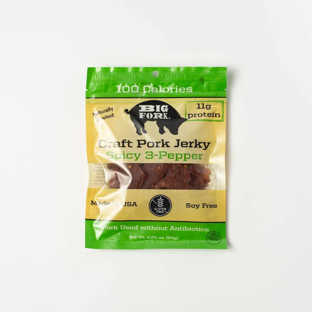 Spicy 3 Pepper Craft Pork Jerky