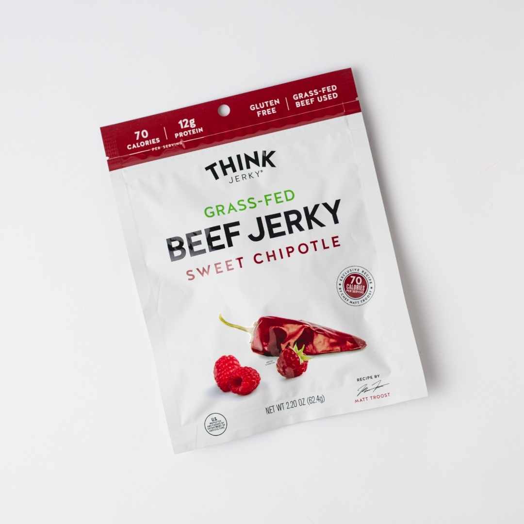 Sweet Chipotle 100% Grass-Fed Beef Jerky