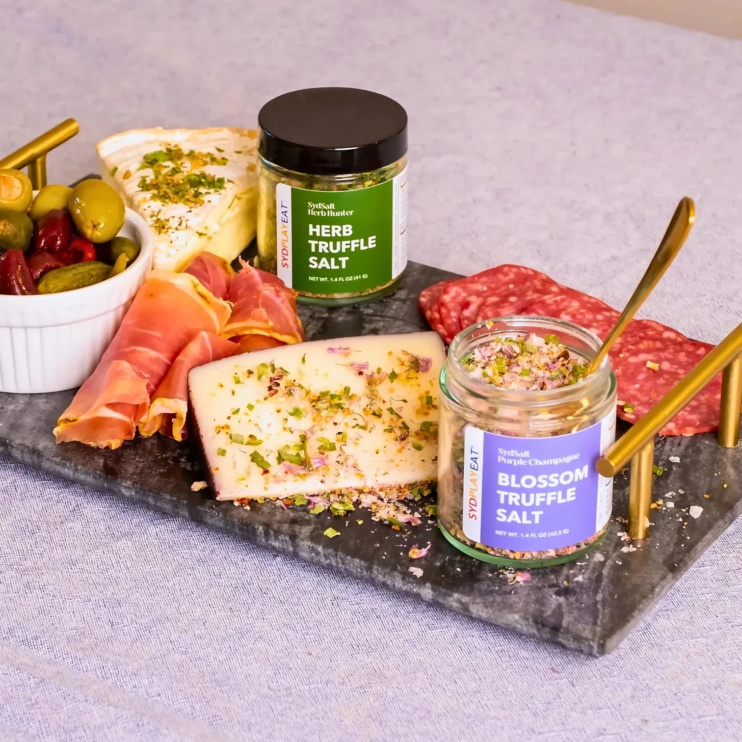 SydSalt Purple Champagne - Blossom Truffle Salt - Image 3