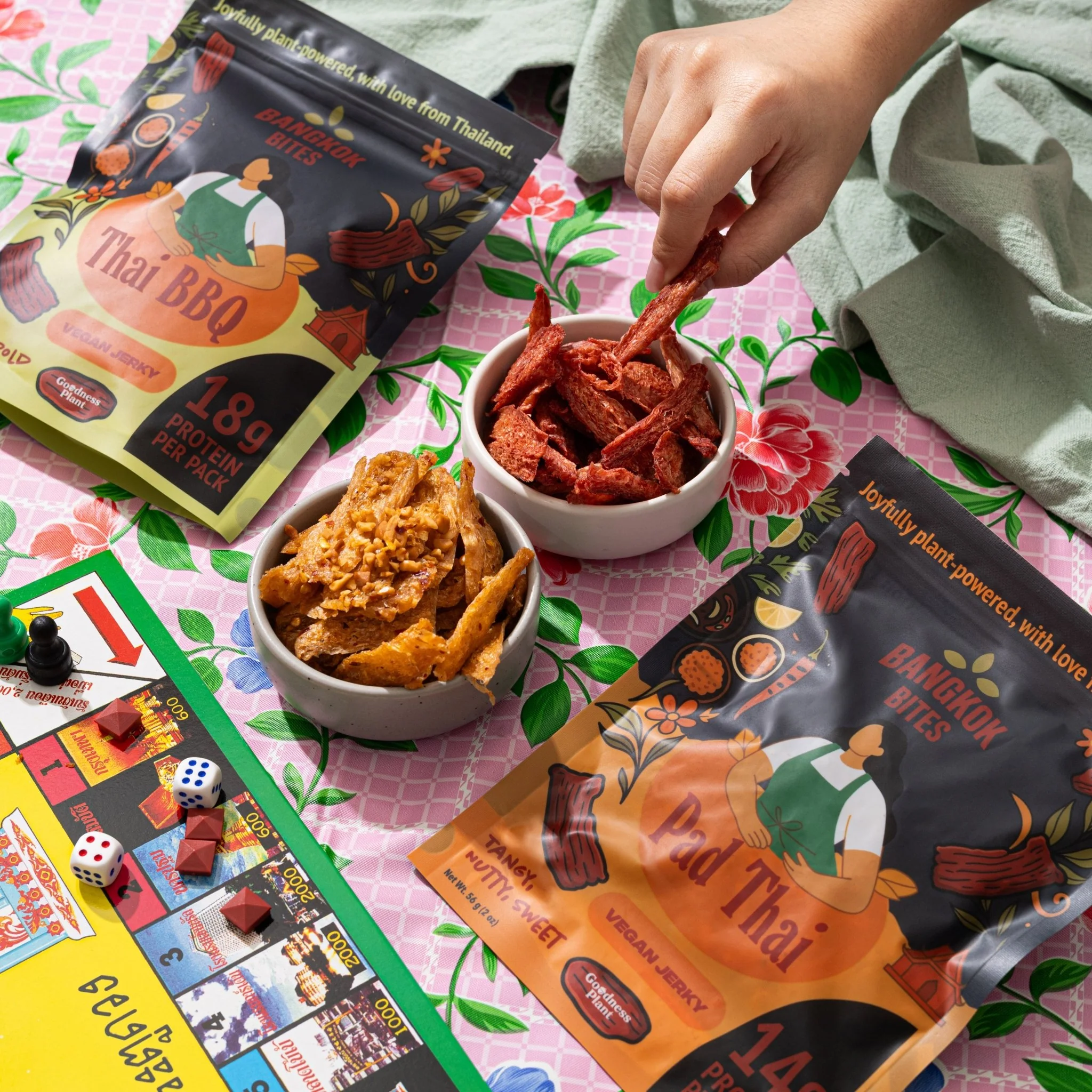 Thai BBQ Meatless Jerky - Image 3