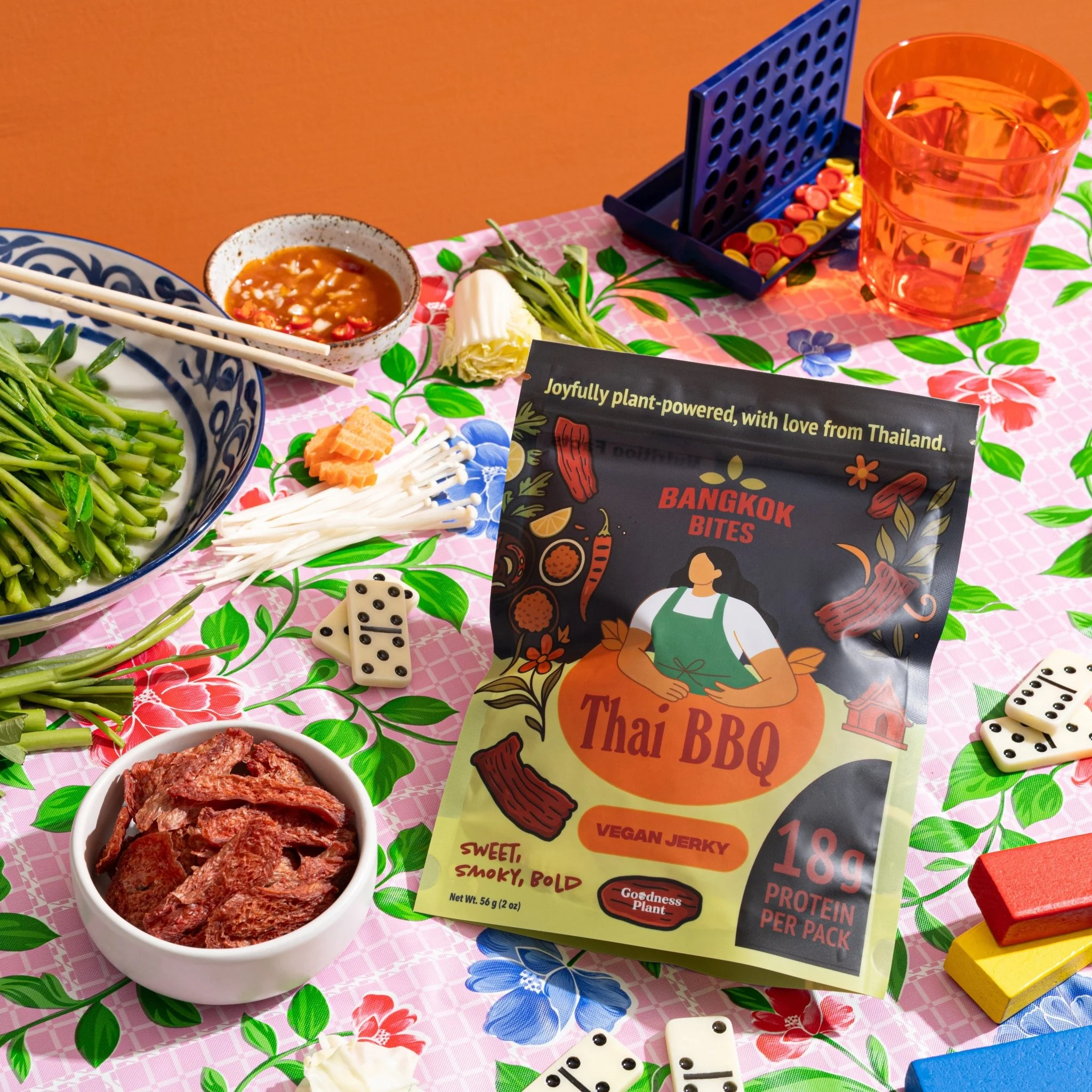 Thai BBQ Meatless Jerky - Image 4