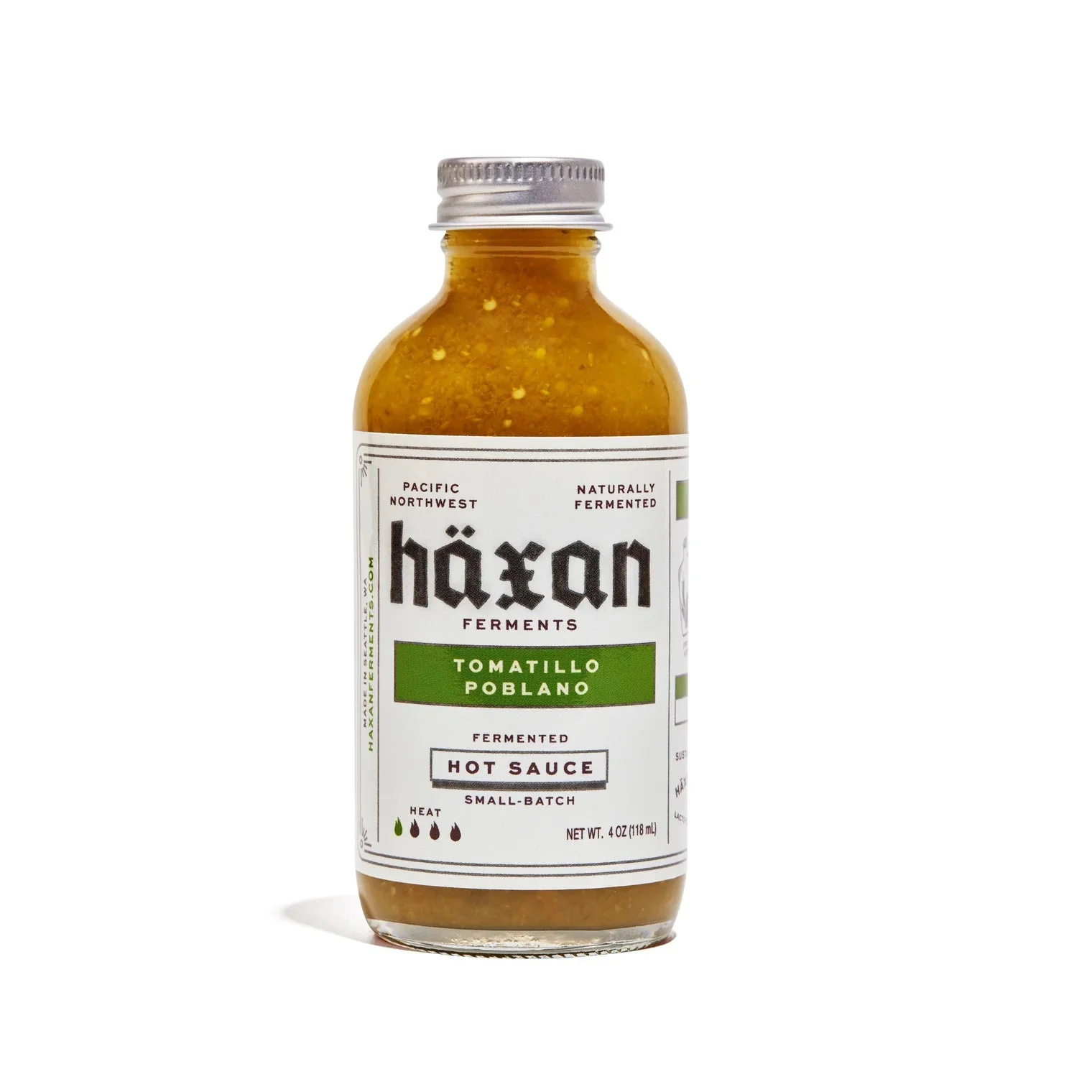 Tomatillo Poblano Hot Sauce - Image 3